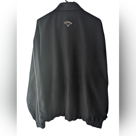 Callaway Men's Black Windbreaker Jacket - Picture 3 of 3
